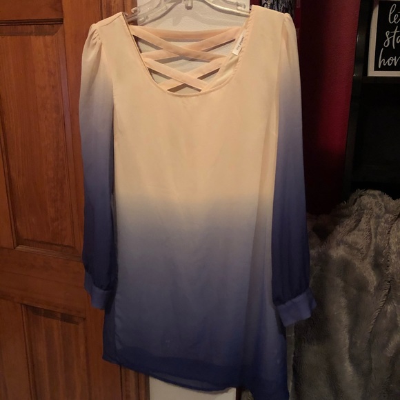 Blu Pepper Dresses & Skirts - Ombré dress